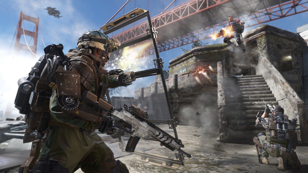 Call of Duty: Advanced Warfare Multiplayer Defender Under the Bridge