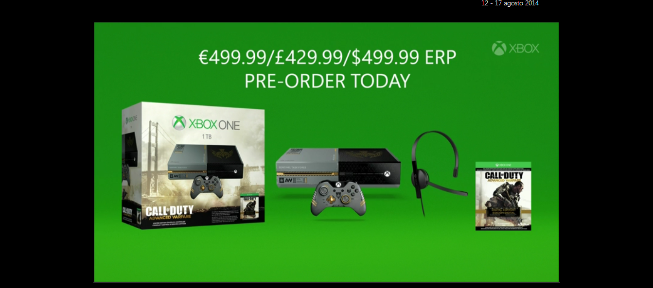 xbox edizione speciale cod