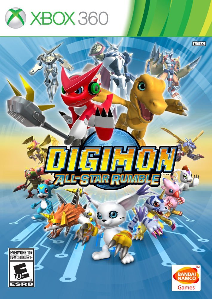 Digimon xbox360 cover