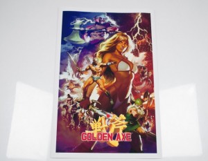 golden axe print by artist Gerald Parel