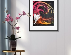 Okami print by Cook &amp; Becker