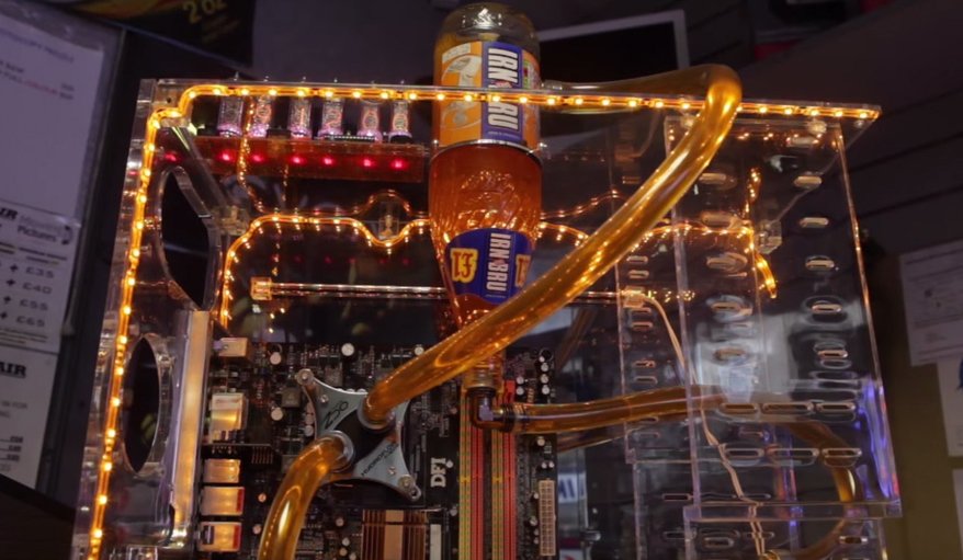 Irn Bru raffreddamento scozia 2