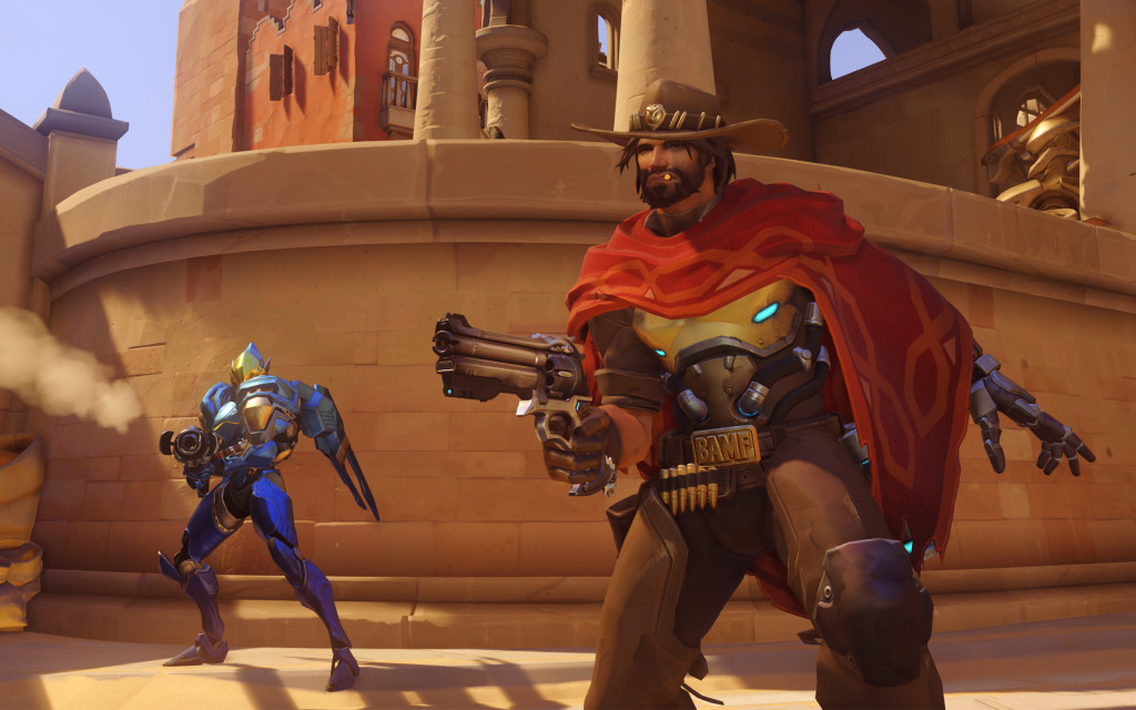 Overwatch - Mccree e Pharah