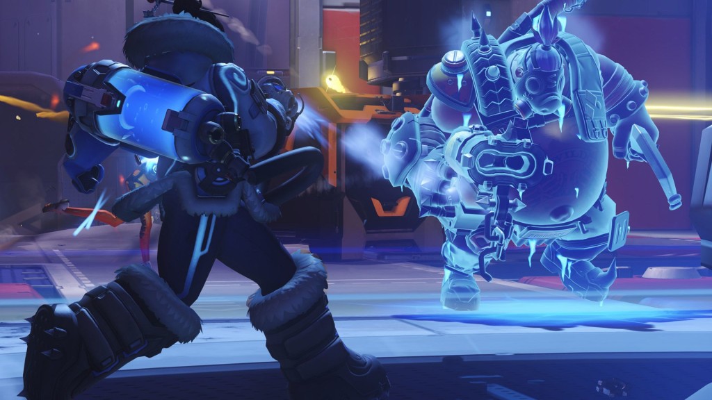 Overwatch - Mei e Roadhog