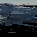 Star Citizen Javelin Ship Render