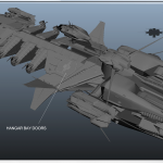Star Citizen Javelin Ship Render