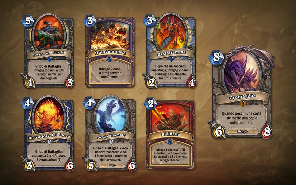 Fortezza dell'Ala Nera carte