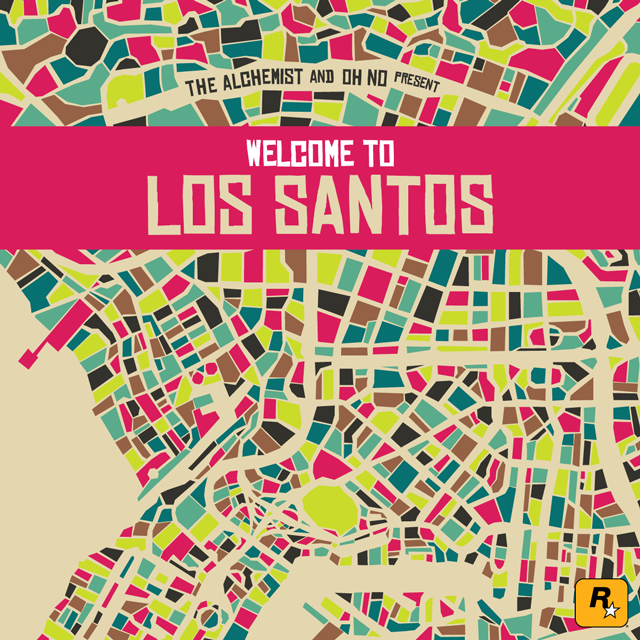 grand theft auto gta 5 album welcome to los santos cover
