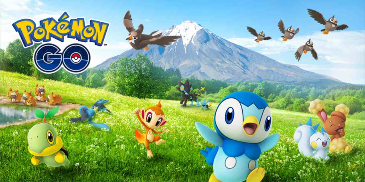 Tour di Pokémon GO di Kanto Sinnoh