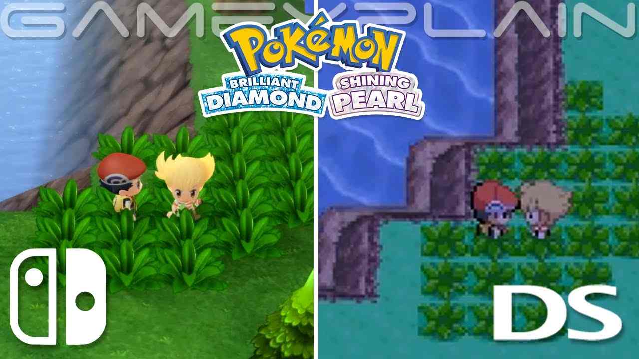 Pokémon Diamante Lucente e Perla Splendente confrontati con gli originali