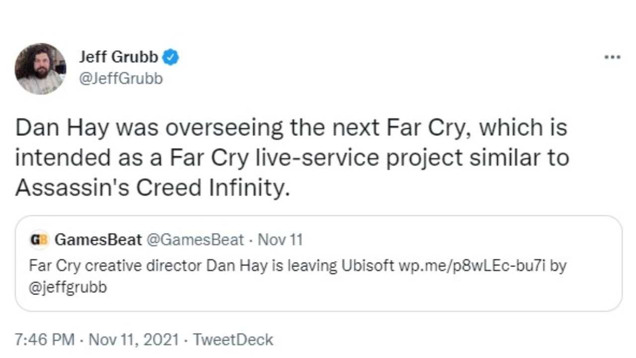 Ubisoft vuole cambiare, Far Cry 7 sarà come Assassin's Creed
