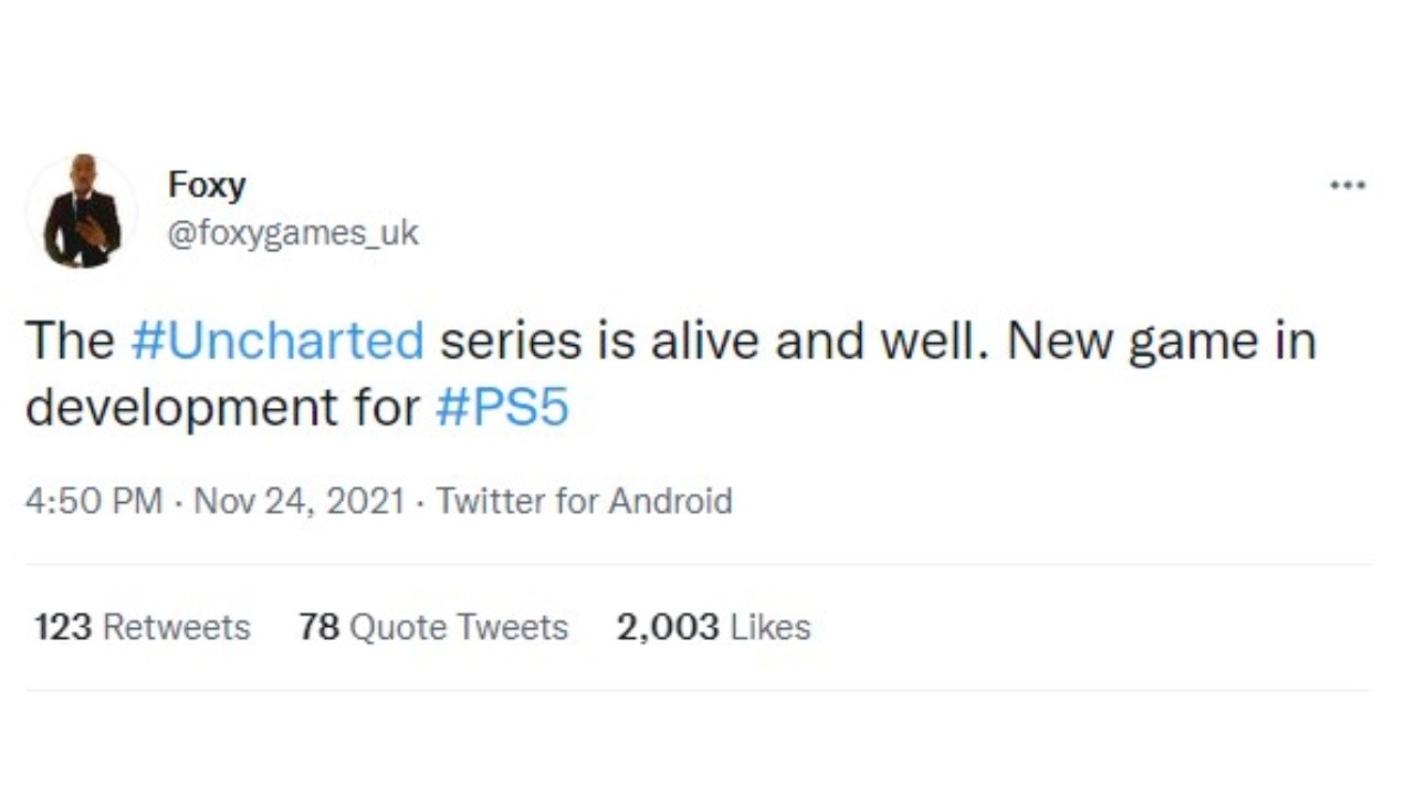 Uncharted 5 è già in fase di sviluppo secondo un insider