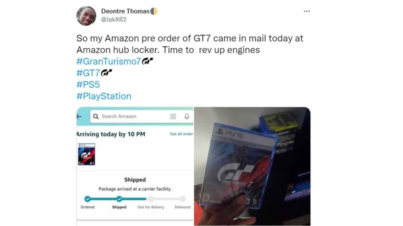 Amazon sta già consegnando delle copie di Grant Turismo 7