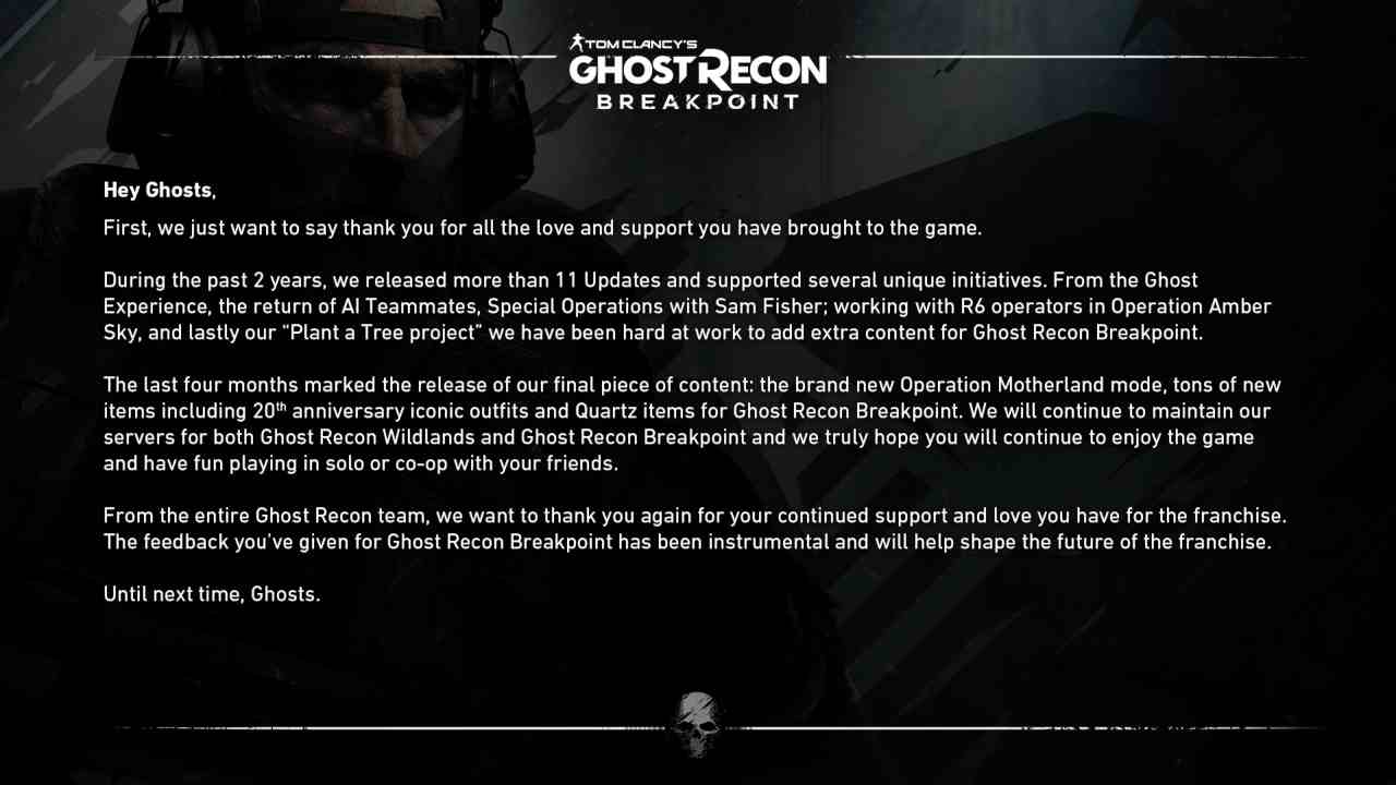 Ubisoft ha appena chiuso un amato videogioco, è ufficiale