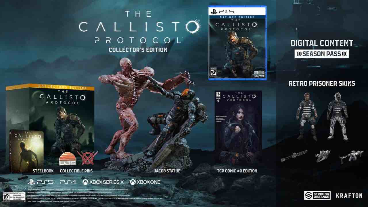The Callisto Protocol e la sua Collector's Edition da brividi