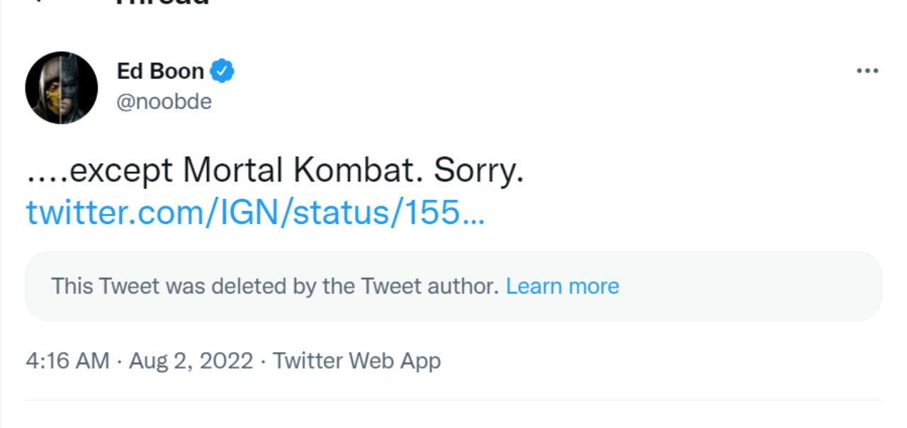 Brutte notizie per chi aspetta aggiornamenti su Mortal Kombat 12