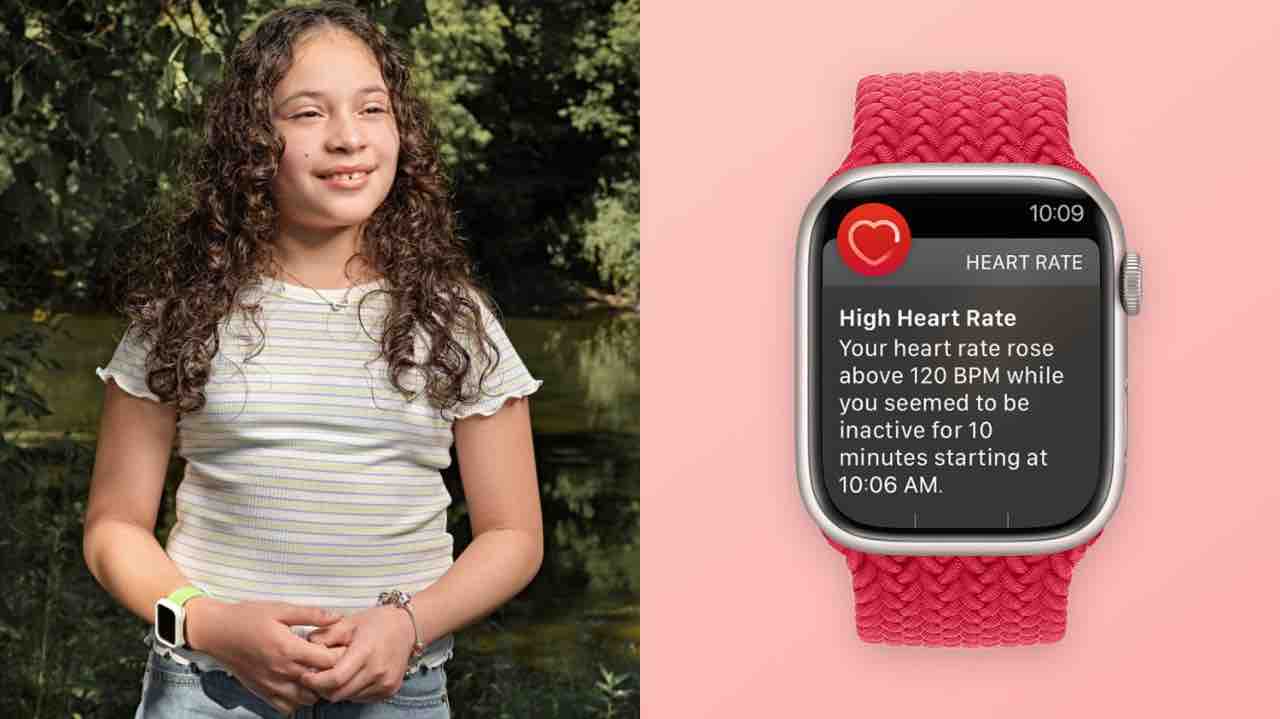 Apple Watch salva la vita di una 12enne