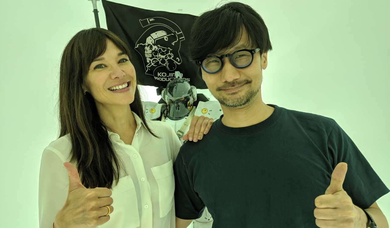Hideo Kojima e Jade Raymond