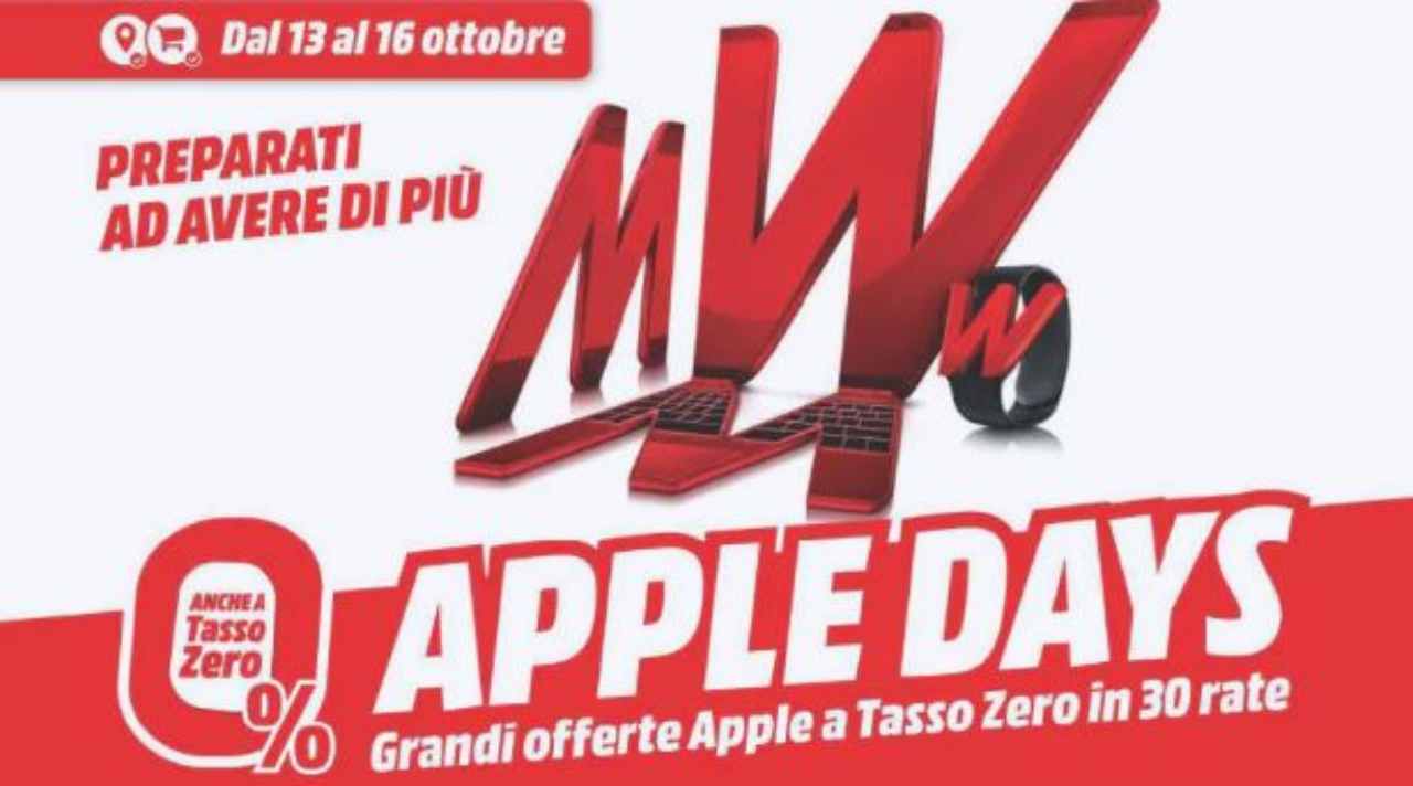 Apple Days Mediaworld, 14/10/2022 - Computermagazine.it