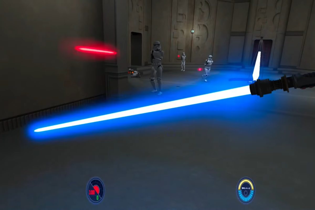 Star Wars game in virtual reality
