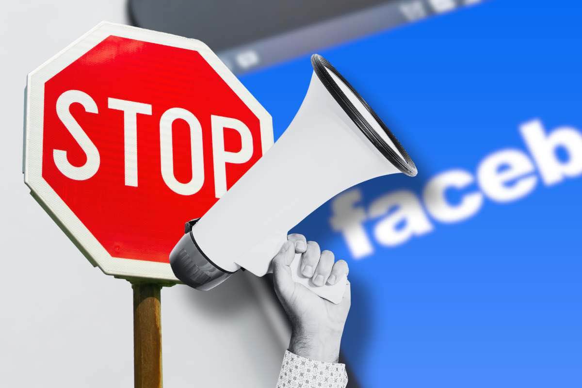 Arriva lo stop per Facebook, decisione immediata