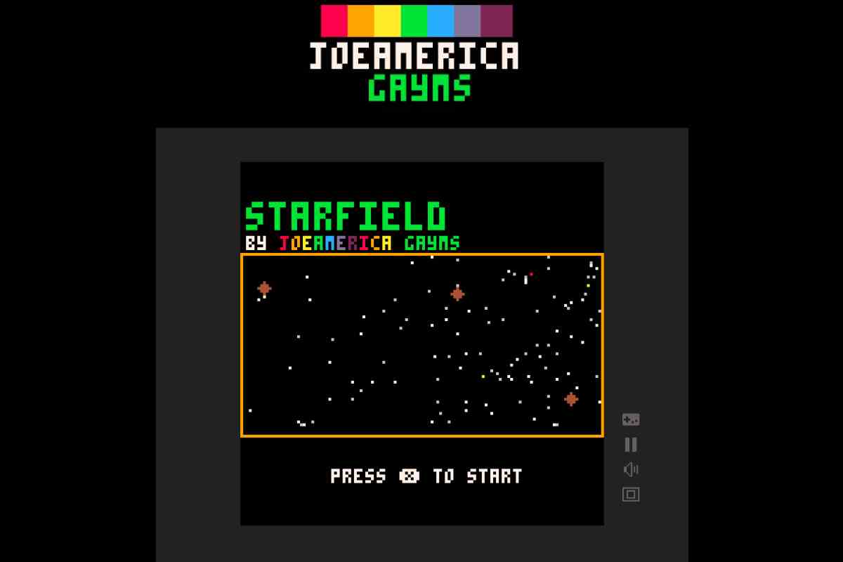 un altro gioco spaziale che si chiama starfield, tutto da giocare