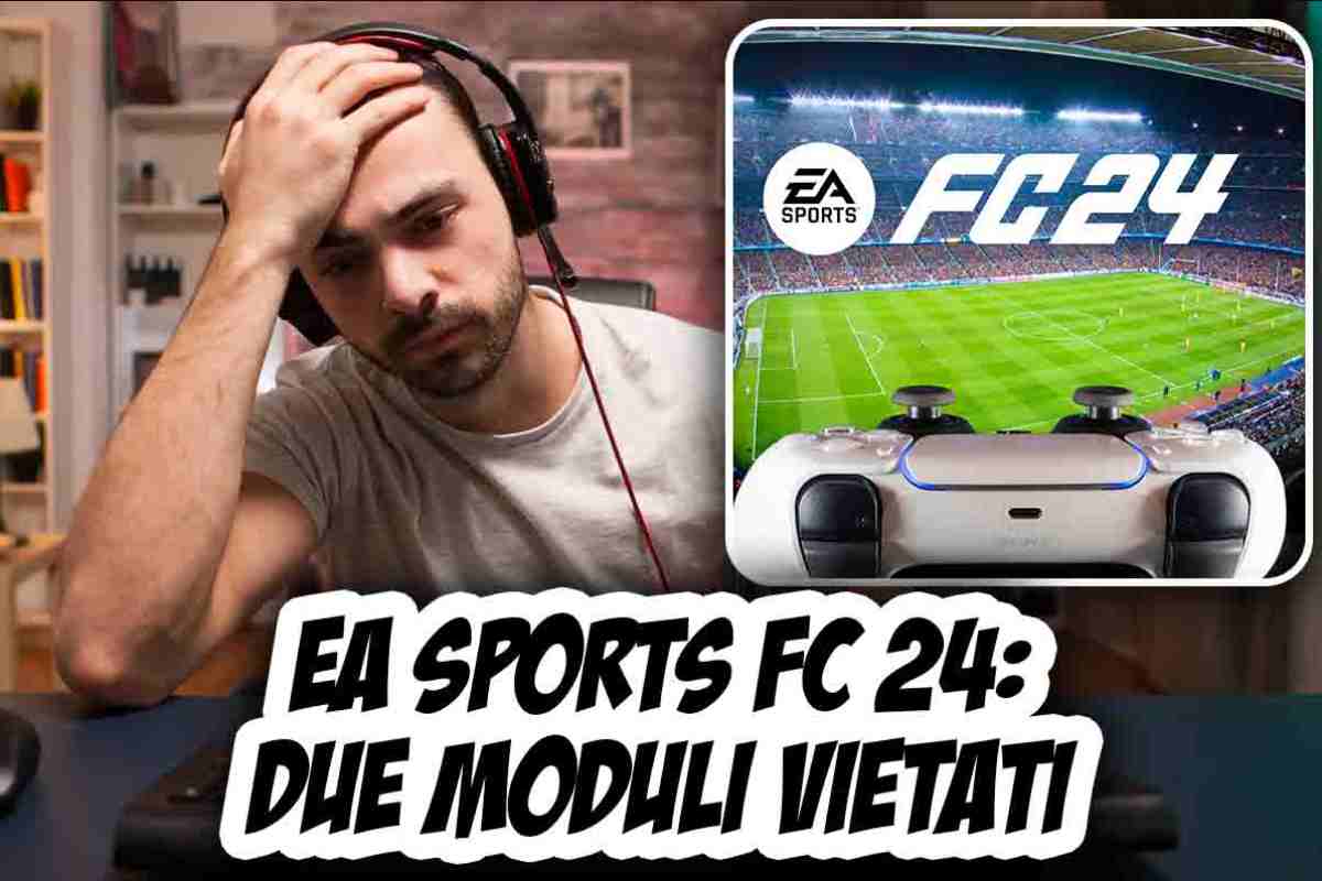 EA Sports FC 24 cambiano regole formazioni schierabili: due moduli vietati