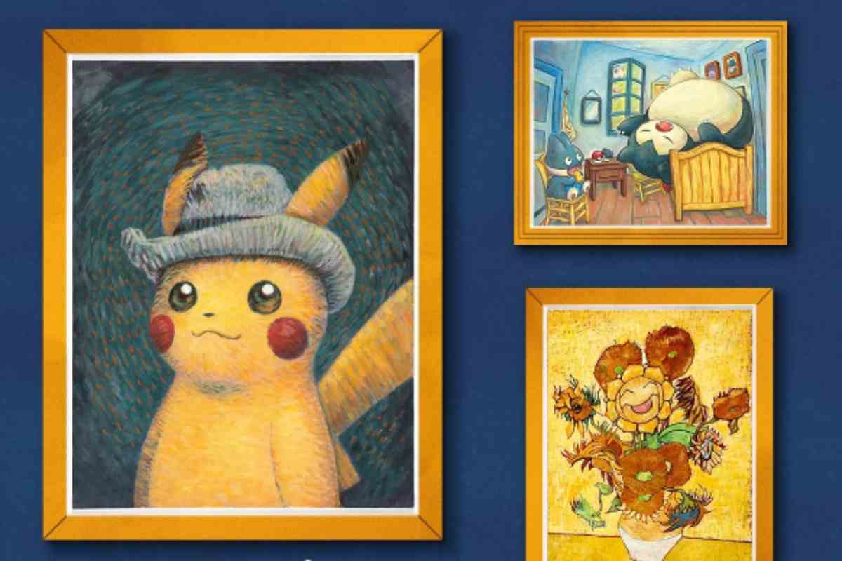 i fan dei pokemon assaltavano il museo di van gogh