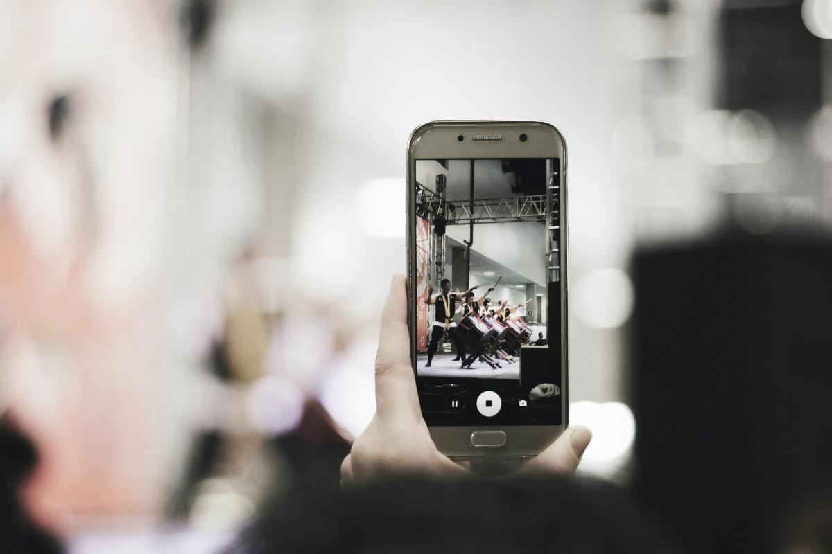 video con smartphone