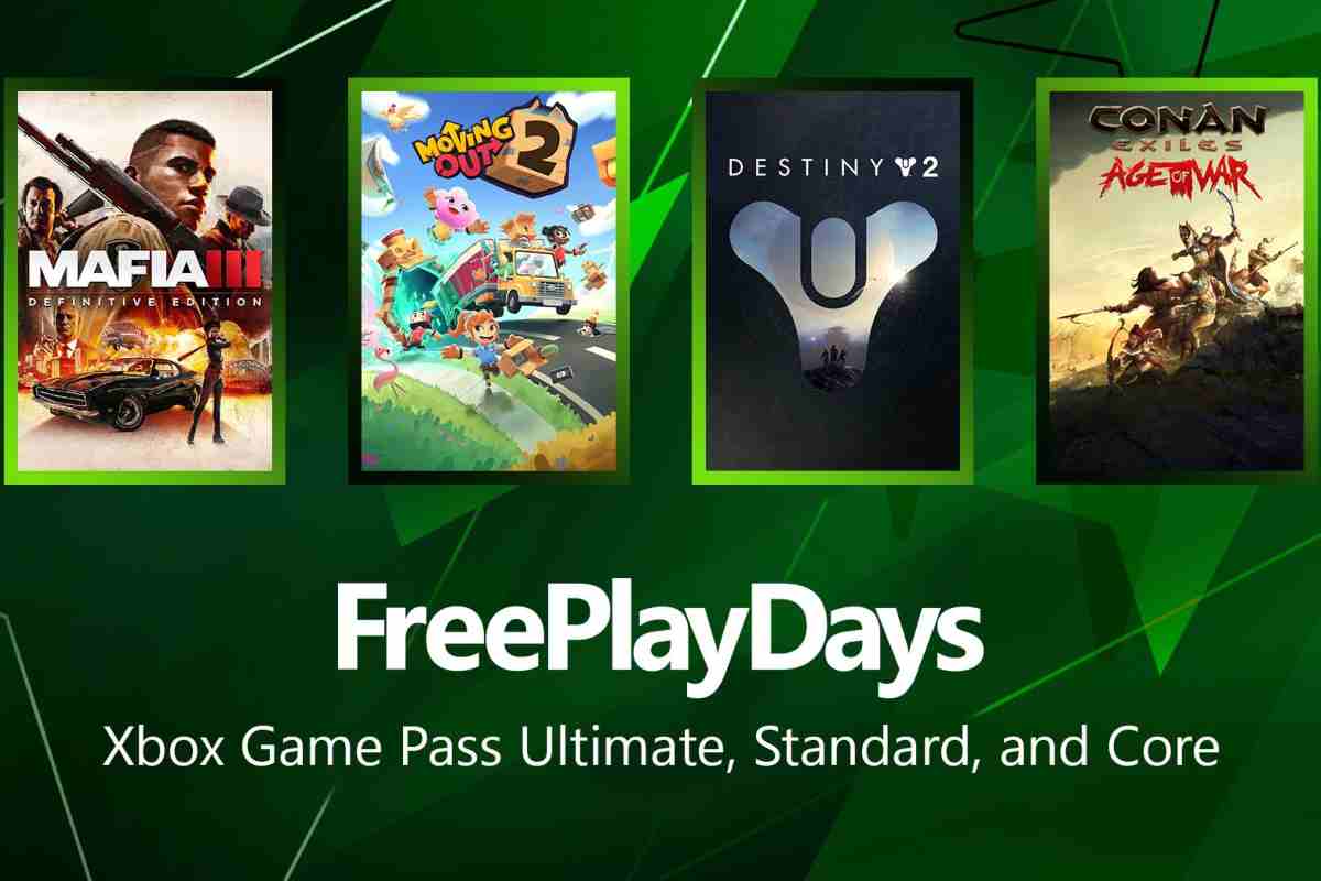 cosa c'è nei free play days di questa settimana