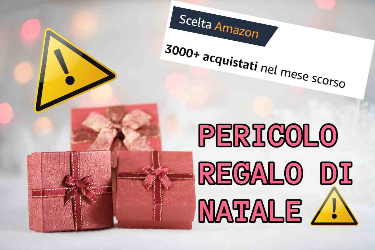 Pericolo regalo di Natale