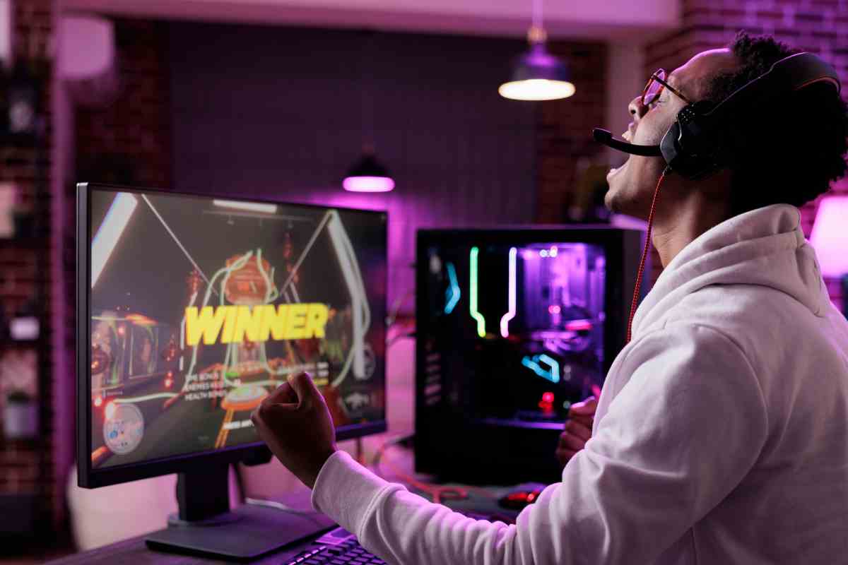 uomo vittoria videogiochi