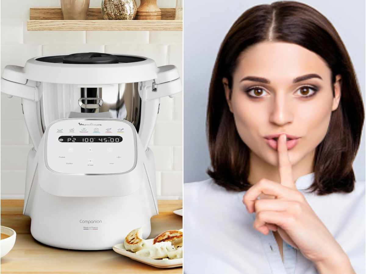 Robot da cucina e donna