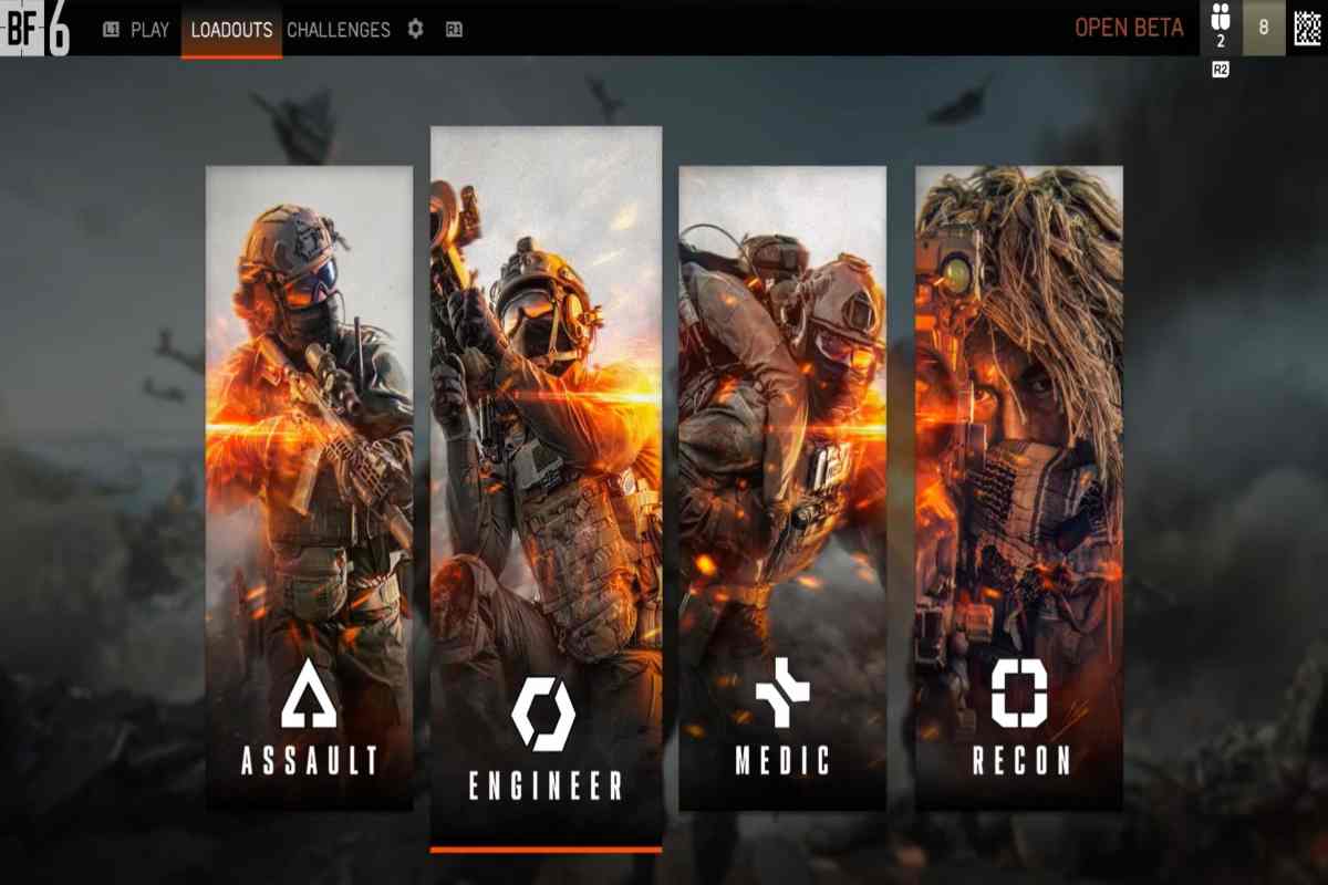 Battlefield 6 menu