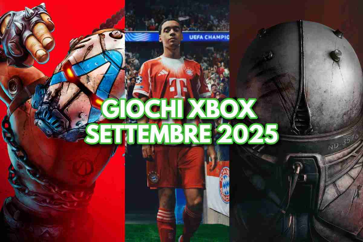 Giochi Xbox settembre