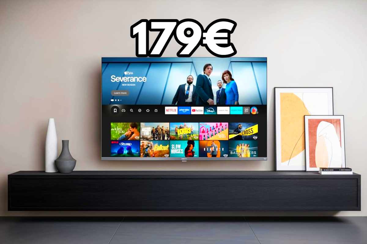 Smart TV al muro
