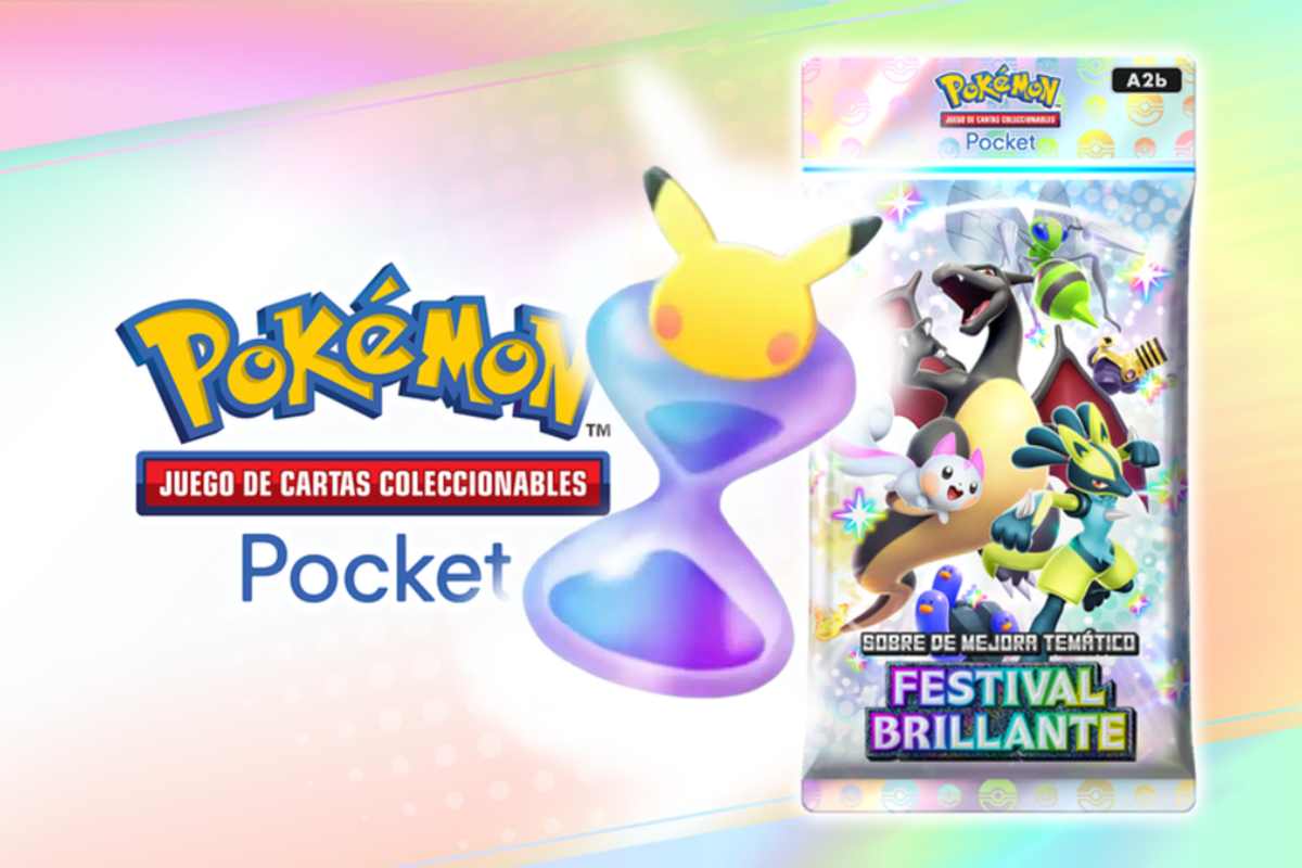 pokemon pocket con disegno della clessidra