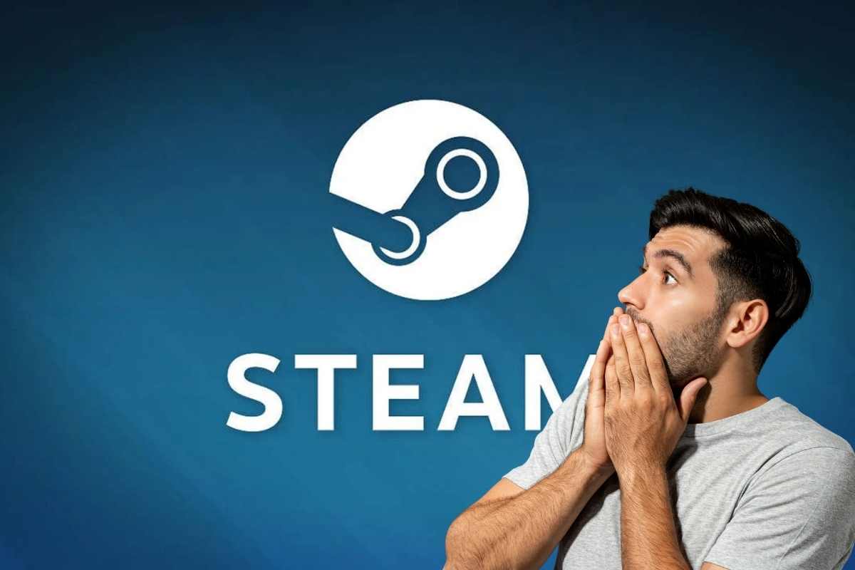 uomo sconvolto logo steam