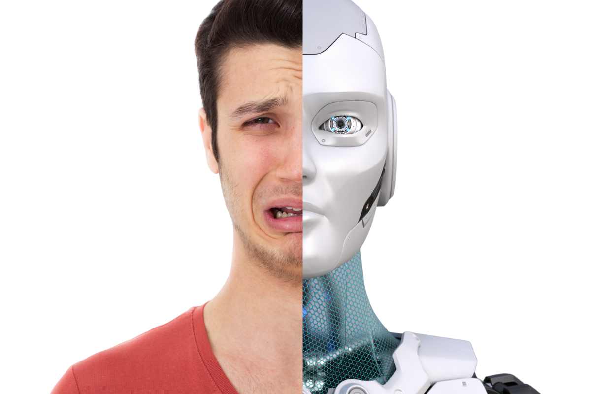 mezzo uomo mezzo robot