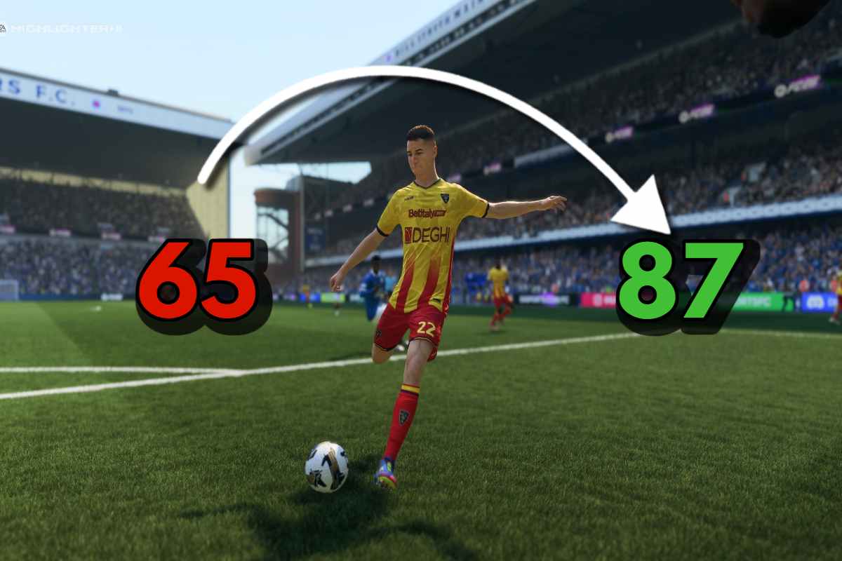 Camarda Lecce FC 26 con potenziale