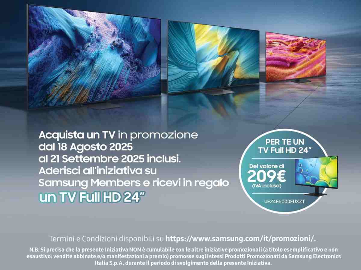 Samsung TV gratis