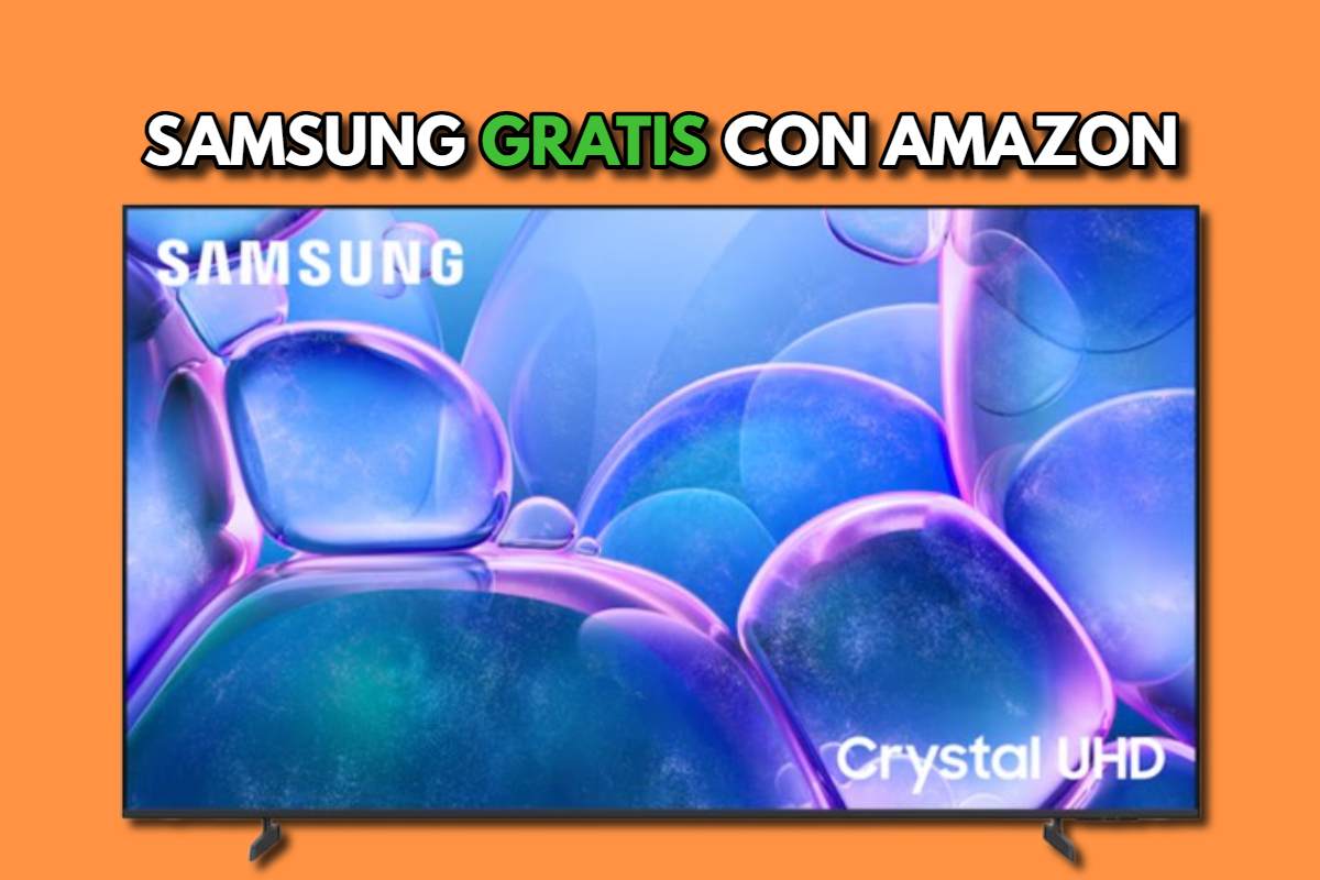 TV Samsung gratis