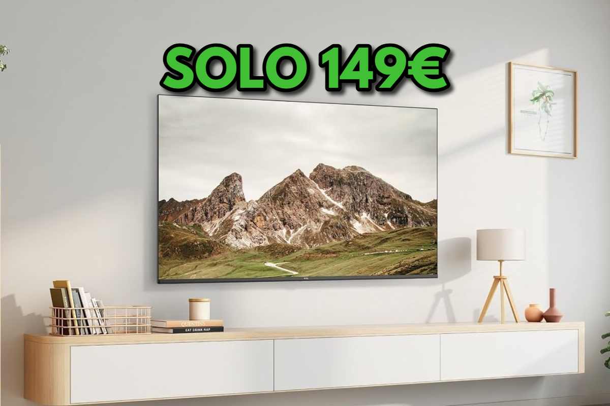 Smart tv solo 149 euro