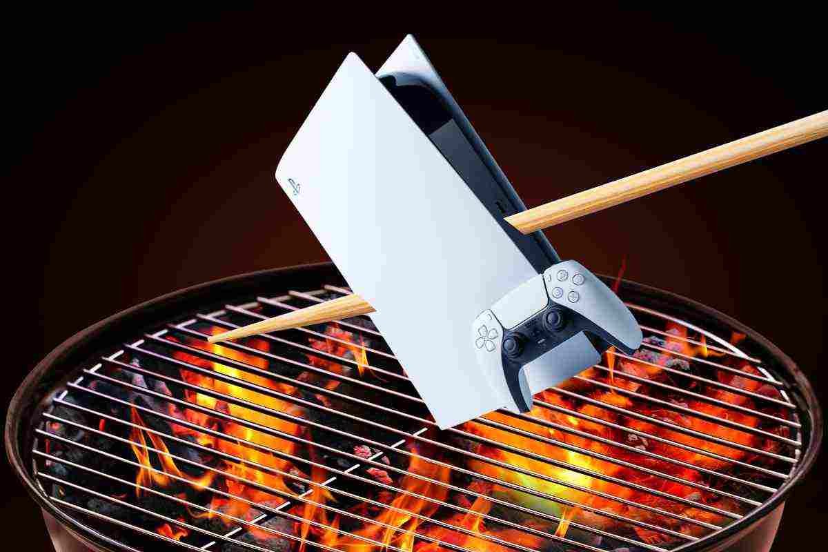 ps5 sul barbecue