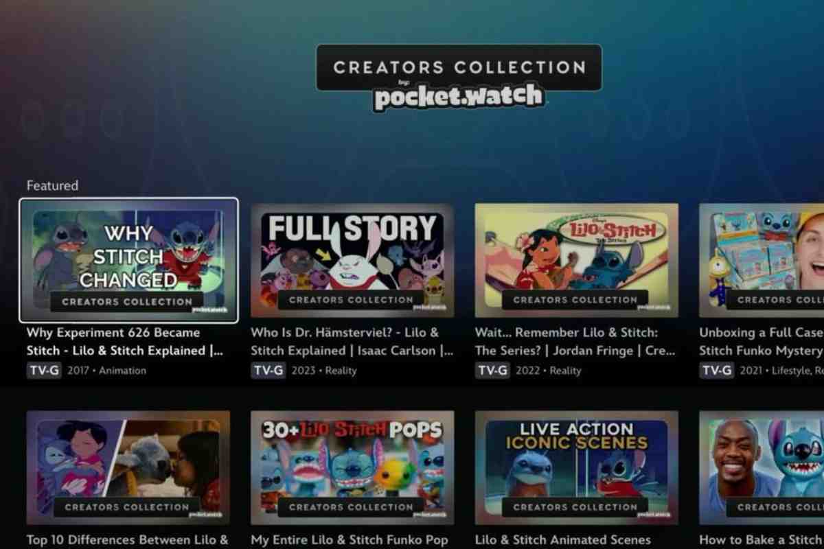 contenuti generati su disney+