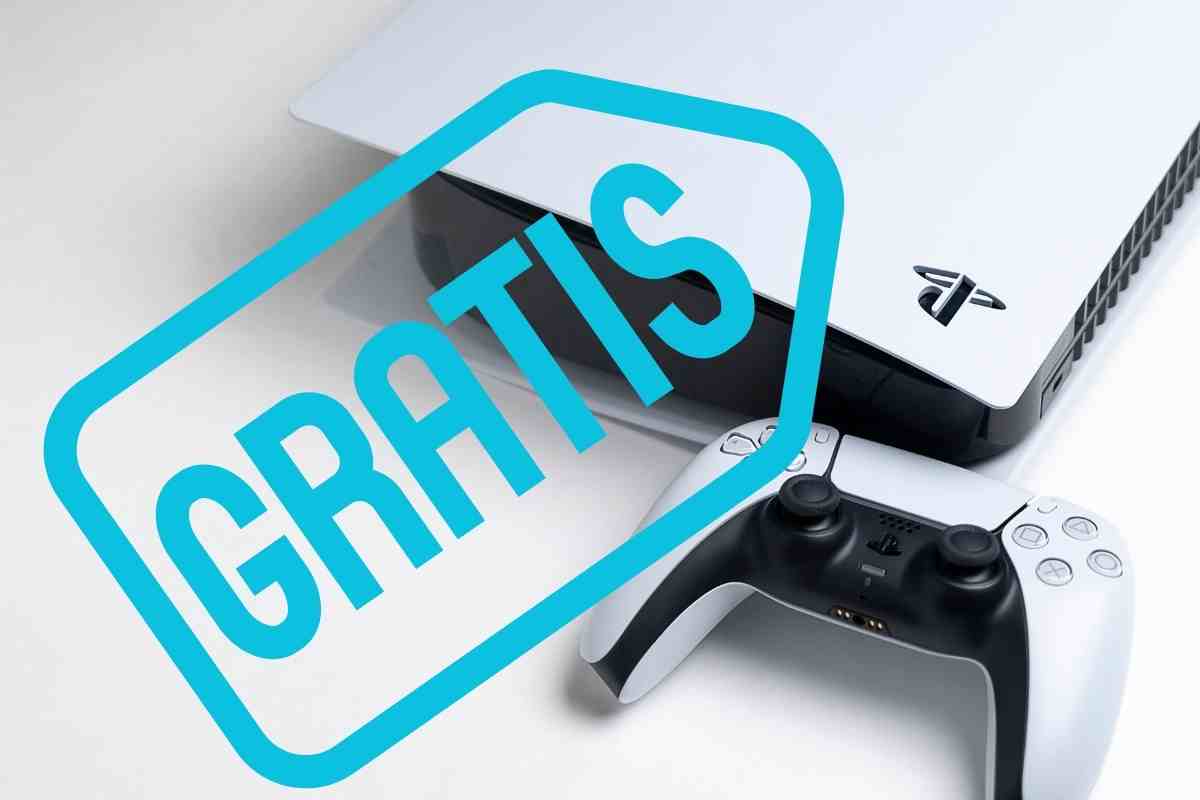 ps5 e scritta gratis