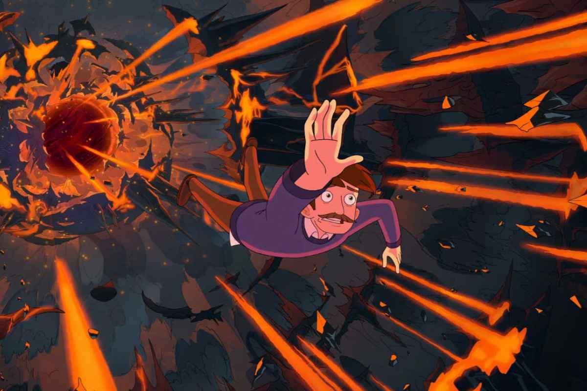 scena di haunted hotel