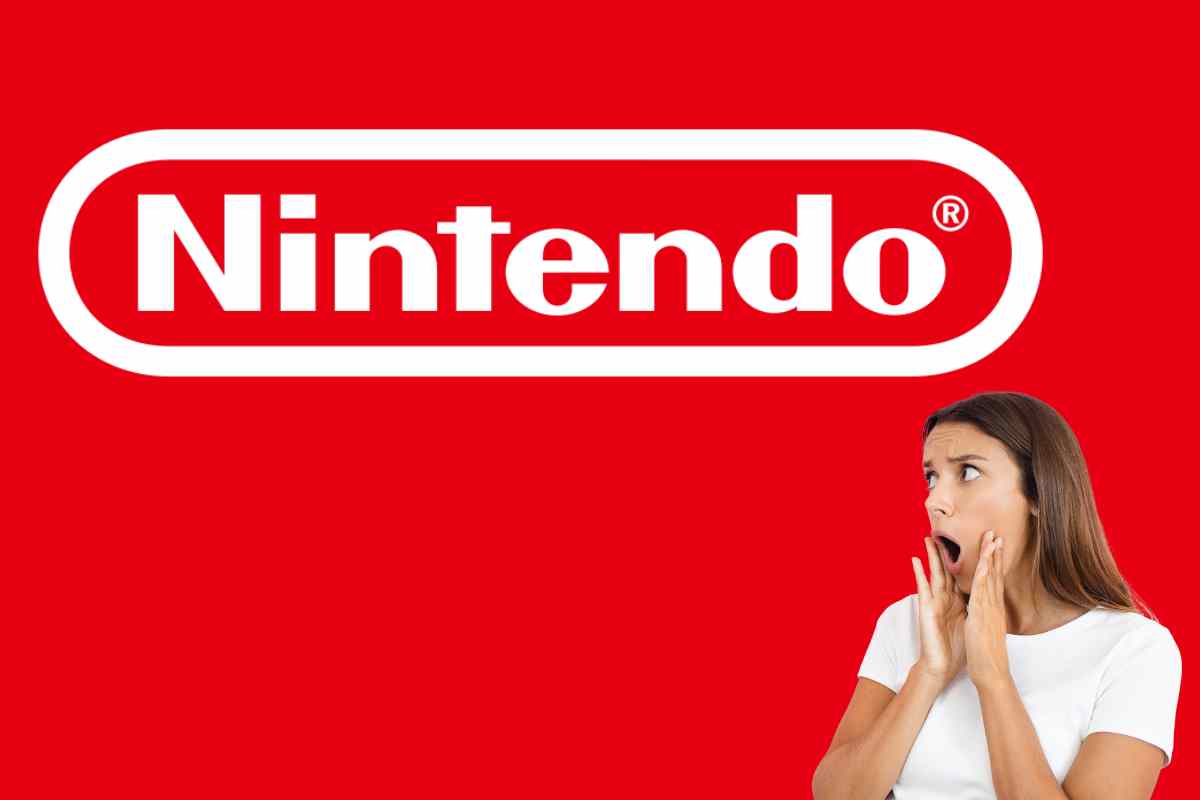 logo nintendo e ragazza sorpresa