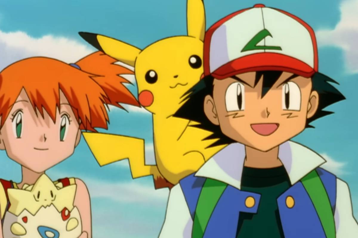 ash misty e pikachu