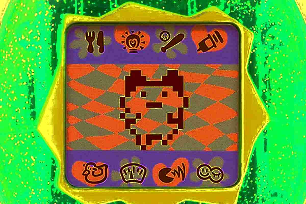 tamagotchi con colori stravolti